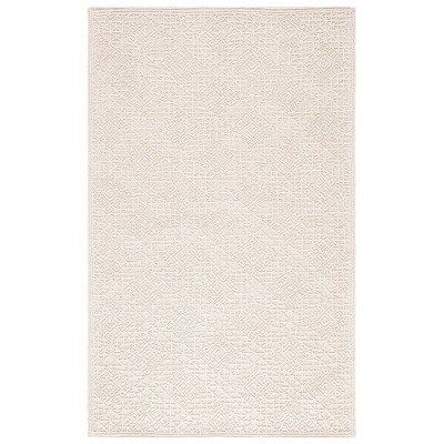 3'x5' Geometric Tufted Accent Rug Light Beige - Safavieh