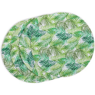 Greeeen Placemats Set of 4 Night Sky Star Wheel Place Mat for Dining Table Washable Cotton Linen Table Mats 
