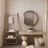 GlasFlength Decorative Wall Mirrors Modern Round Medicine Cabinet with Adjustable Shelves Elegant Design for Bathroom, Gold, 31.5"*31.5"*4.7" - 4 of 4