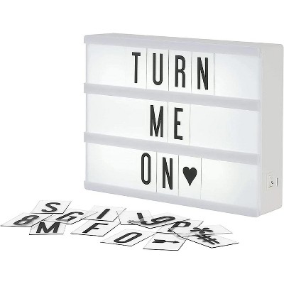 Room Essentials Light Box Letters 100 Count 2.5 – The Squirrel's Den