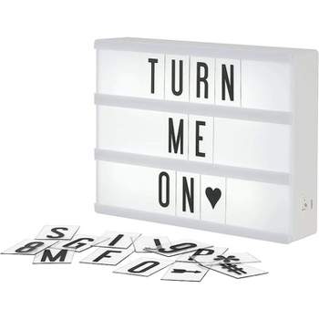 Letters Numbers Symbols For A4/a5/a3 Cinematic Light Up Box - Temu Japan