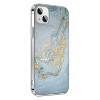SaharaCase Marble Series Case for Apple iPhone 13 Blue/Gold (CP00135) - 2 of 4