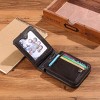 BEAFUP Men's Wallet,RFID Blocking Genuine Leather Wallet - Slim Bifold Front Pocket Wallet with Zipper Closure, Credit Card Holder - 2 of 4