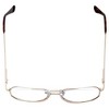 Calabria 1106 Mens Aviator Reading Glasses | Gold +1.50 | Silicone Nose Pads | Metal Frame | Lightweight & Comfortable Design - 2 of 3