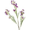 Allstate Floral 27" Purple Waxflower Artificial Silk Floral Spray - 4 of 4