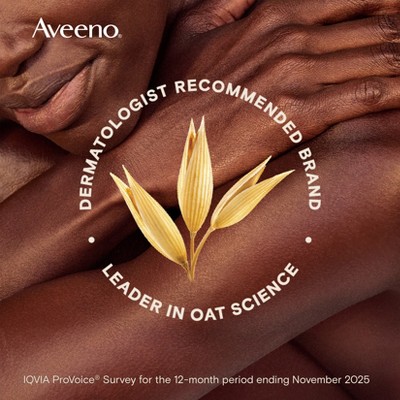 Aveeno Daily Moisture Lotion with Soothing Oats and Rich Emollients - Fragrance Free - 33 fl oz: Sensitive Skin, Noncomedogenic, Hydrating