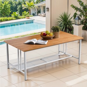 Gymojoy Outdoor Coffee Table for Patio Outside - 1 of 4