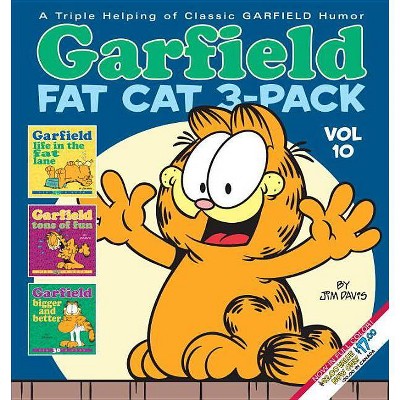 Garfield Fat Cat 3-Pack #10 - by  Jim Davis (Paperback)