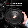 1200 Watt Subwoofer for Powerful Bass with Dual 4 Ohm, Compact Design, Great for Car Audio Systems - 2 of 4