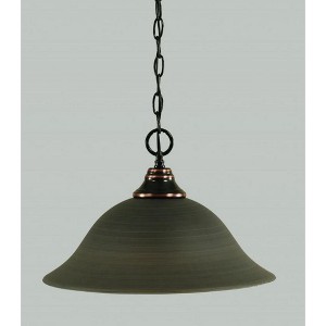 Toltec Lighting Any 1 - Light Pendant in  Black Copper - 1 of 1