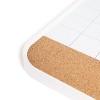 U Brands 16"x20" Mod Frame 3-in-1 Planner Board - White - 3 of 4