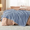 Sofa Electric Heated Blanket - Waffle Plaid Textile Blanket, a Gift for Friends, Cute, Soft, and Comfortable Home Bedroom Decor - 4 of 4