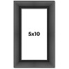 PosterPalooza | Panoramic Refined Black Picture Frame - UV Acrylic, Foam Board Backing, Hanging Hardware - 2 of 4