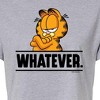 Women's - Garfield - Whatever Cropped Graphic T-Shirt - 2 of 4