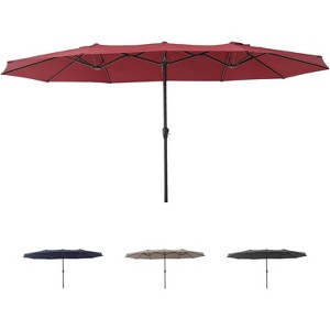 10x20 Pop Up Canopy Tent with 6 Removable Sidewalls, Waterproof Commercial Canopy Outdoor Gazebo Garden Tents for Parties with Sandbags - 1 of 4