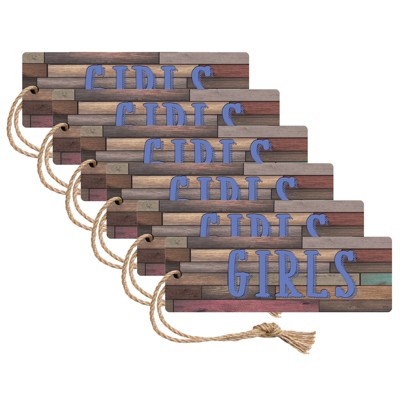 Teacher Created Resources Home Sweet Classroom Magnetic Girls Pass, Pack of 6