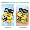 Unique Bargains Aluminum Weather Resistant Waterproof Rust Free Traffic Signs 1 Pc - 4 of 4