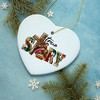 True Story Playful and Festive Nativity Christmas Ornament, Birth of Jesus| OrnamentallyYou - 4 of 4