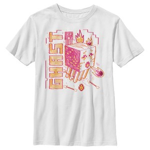 Boy's Minecraft Ghast Sketch T-Shirt - 1 of 4