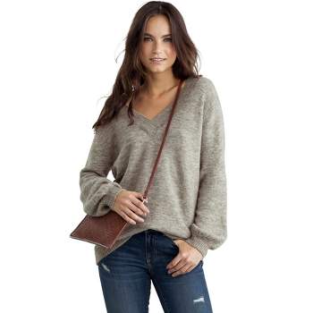 Women's Plus Size Scarlett Sweater - Stone