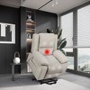 NicBex Linen Lift Recliner Chair for Elderly,Massage Chairs with Vibration Massage and Lumbar Heating,Reclining Chairs for Living Room - 2 of 4