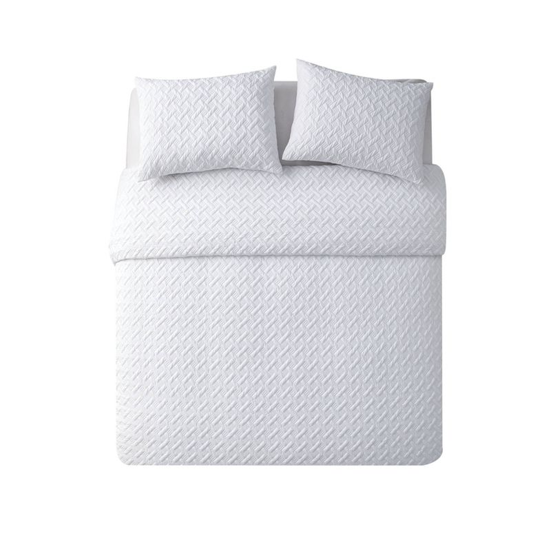 Nina Embossed Comforter Set - VCNY Home, 3 of 13