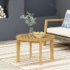 MOEPISY Coffee Table Brown - 3 of 4
