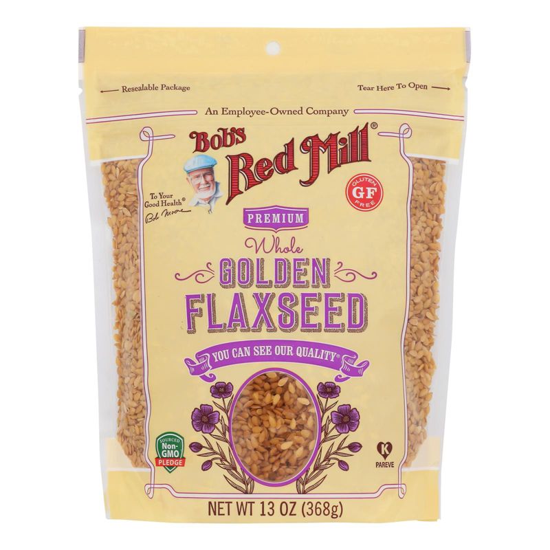 Bob's Red Mill Golden Flax Seeds Gluten Free - Case of 4/13 oz, 2 of 7