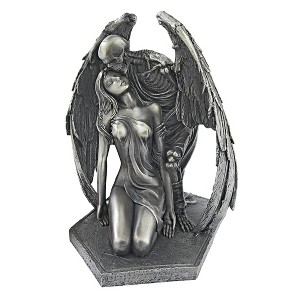 Kiss of Death Winged Skeleton Statue - 1 of 4