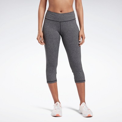 Reebok Lux 3/4 Length 2 Leggings Womens Athletic Leggings Small Dark ...