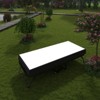 DOMETOUR Deluxe Diplomat Folding Bed – Twin Size - with Luxurious Memory Foam Mattress and a Super Strong Sturdy Frame - 2 of 4