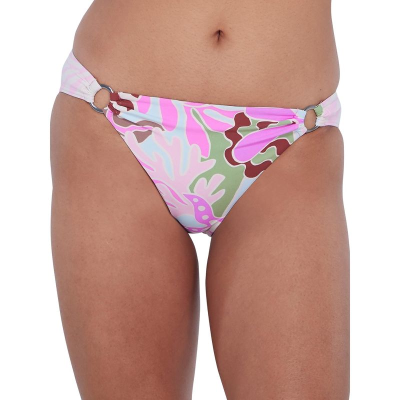 Birdsong Women's Ring-Side Hipster Bikini Bottom - S20157, 1 of 3