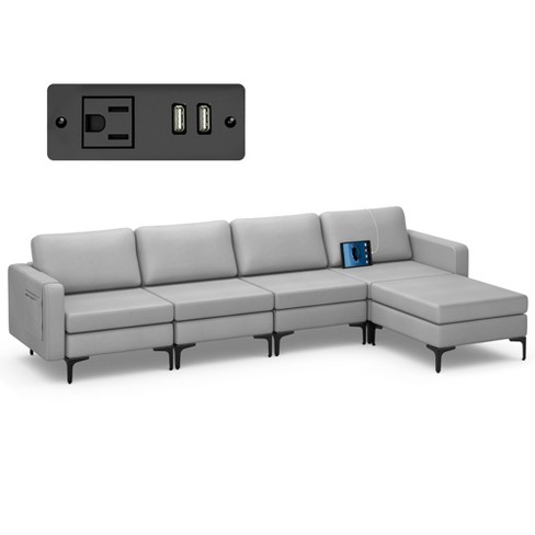 Convertible sofa deals with usb ports