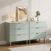 3 Drawer Dresser for Bedroom, Large Nightstand Chest of Drawers, Modern Wood Storage Dresser Organizer - 3 of 4