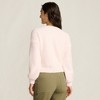 Lands' End Women's Fuzzy Eyelash Cable Cardigan Sweater - 2 of 4