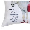 Manual Woodworks and Weavers Inspirational Pillow – Girls Wanna Have Fun 12x12 Climaweave Cushion - 2 of 3