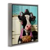 Stupell Industries Glamorous Cow Baking Pie, 18" x 18" - 3 of 4