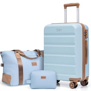 Luggage Sets 3 Piece,Suitcases with Wheels,Carry On Luggage Set,ABS Ha - 1 of 4