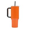 Halloween Jack-O'-Lantern 40 Oz Orange Stainless Steel Tumbler with Handle - 4 of 4