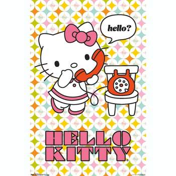 Trends International Hello Kitty - Kawaii Arcade Framed Wall Poster Prints  : Target