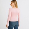 Cherie Code Women’s Wrap Top – Soft Knit, Long Sleeve, V-Neck Fit - 4 of 4