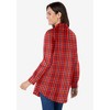 Woman Within Perfect Long Sleeve Shirt - 3 of 4