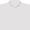 Black Bow Jewelry 2.25mm, 14k Yellow Gold, Handmade Solid Rope Chain Necklace - 2 of 4