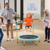 Costway 36'' Kids Trampoline Rebounder W/Full Covered Handrail & Pad Indoor Outdoor Pink/Blue/Light Blue - 2 of 4