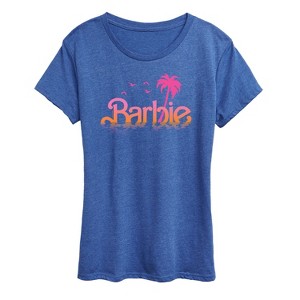 Women's - Barbie - Summer Short Sleeve Graphic T-Shirt - 1 of 4