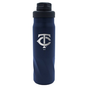 MLB Minnesota Twins 20oz Stainless Steel Water Bottle - 1 of 3