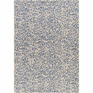 Hauteloom Alderbury White Leopard Print Rug - 1 of 4