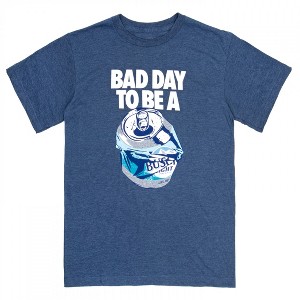 Mens Bad Day to Be a Busch Light Navy Colorway T-Shirt - 1 of 3