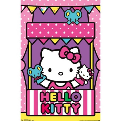 Hello Kitty and Friends - Kuromi Wall Poster with Push Pins, 14.725 inch x 22.375 inch, Size: 14.725 x 22.375