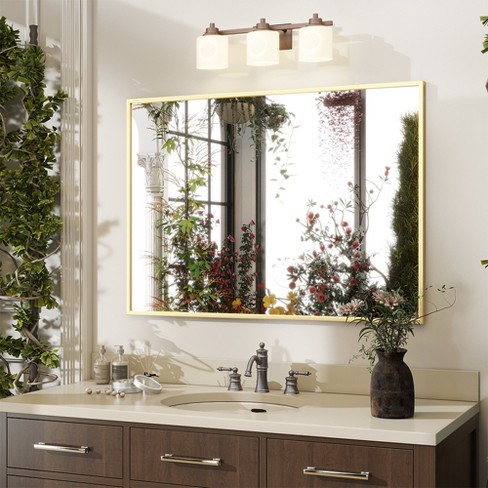 Beautypeak Rectangle Bathroom Vanity Mirrors Target